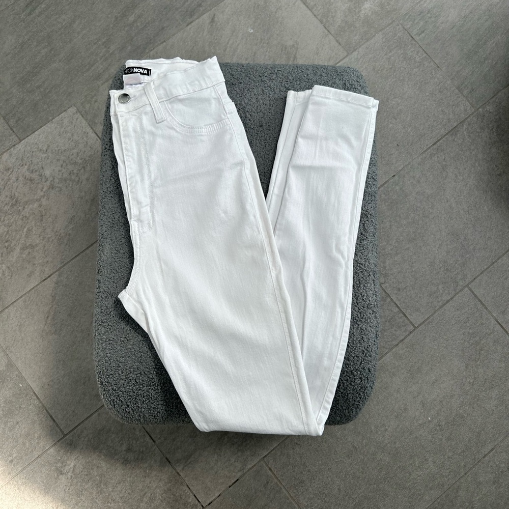 White High-Rise Skinny Jeans - Fashion Nova
